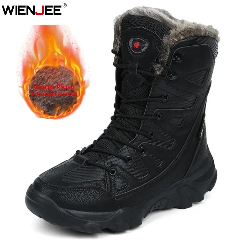 Waterproof Winter Boot - Inverno à prova dwaterproof água botas