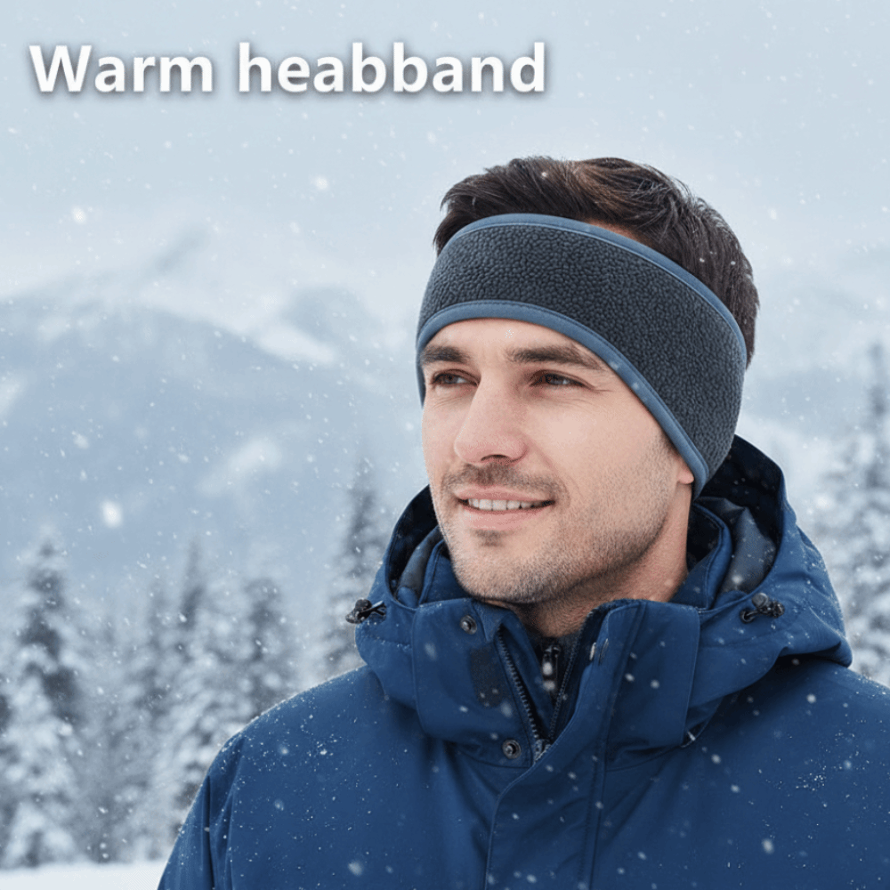 Faixas de Cabeça Esportivas de - Winter Headband Fleece avaliação e preço