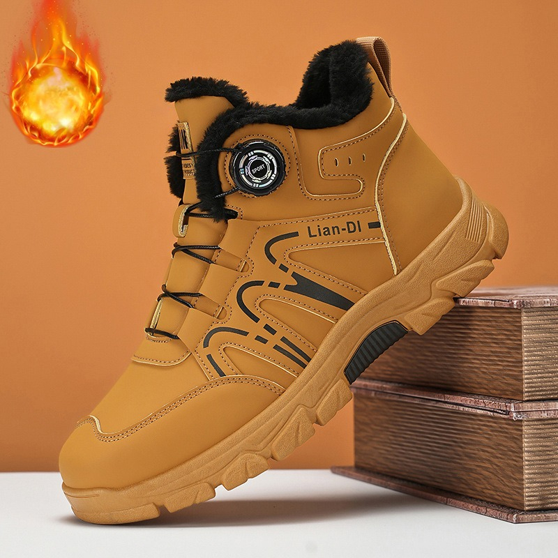 Novo Estilo de Inverno com Pel - Waterproof Winter Boot avaliação e preço