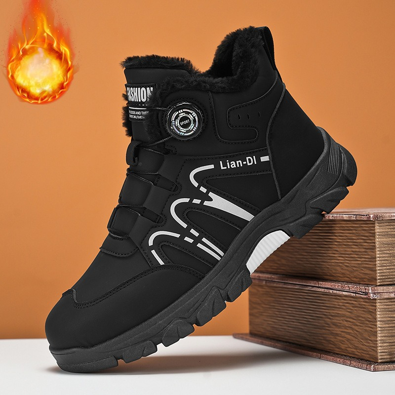 Novo Estilo de Inverno com Pel - Waterproof Winter Boot avaliação e preço