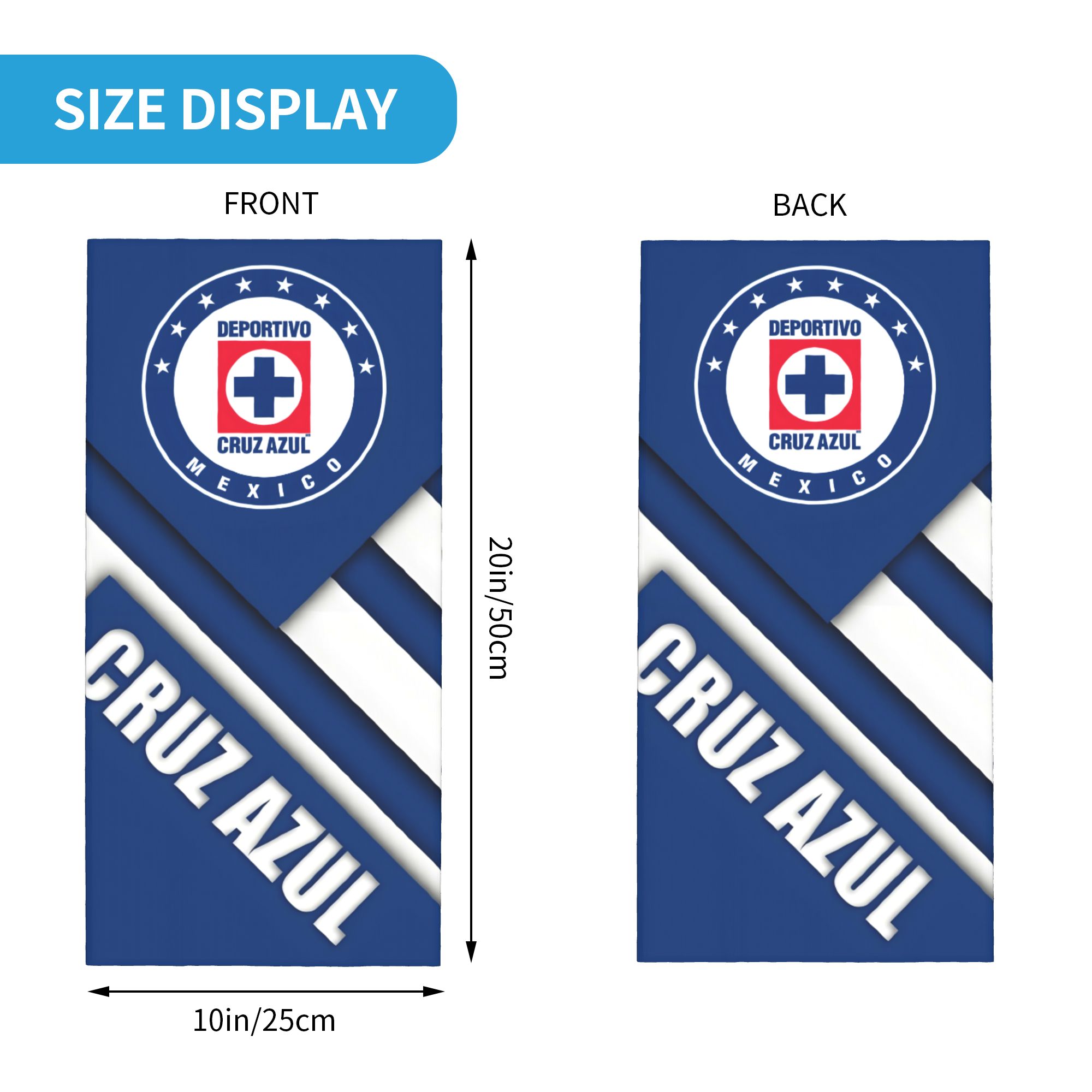 México clube de futebol fc cru - Neck Gaiter Fleece avaliação e preço