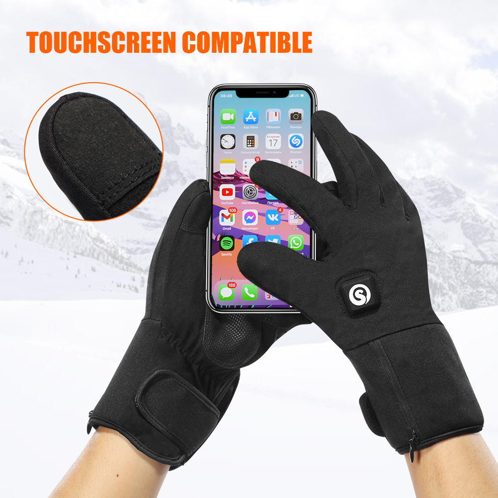 Luvas de motocicleta aquecidas - Touch Screen Gloves avaliação e preço