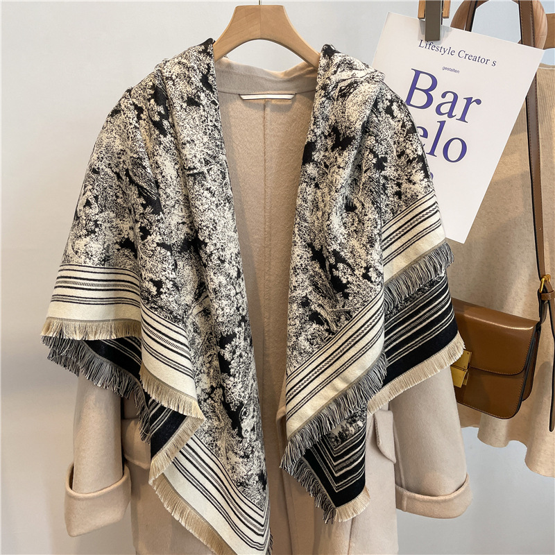 Lenço de luxo feminino mistura - Cashmere Pashmina Wrap avaliação e preço