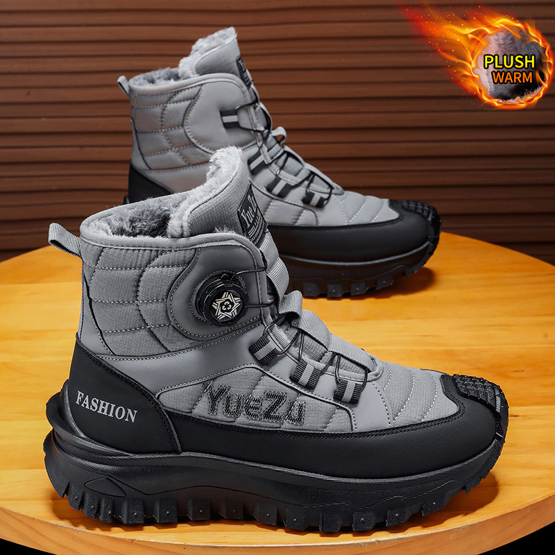 Botas de neve de inverno mascu - Waterproof Winter Boot avaliação e preço