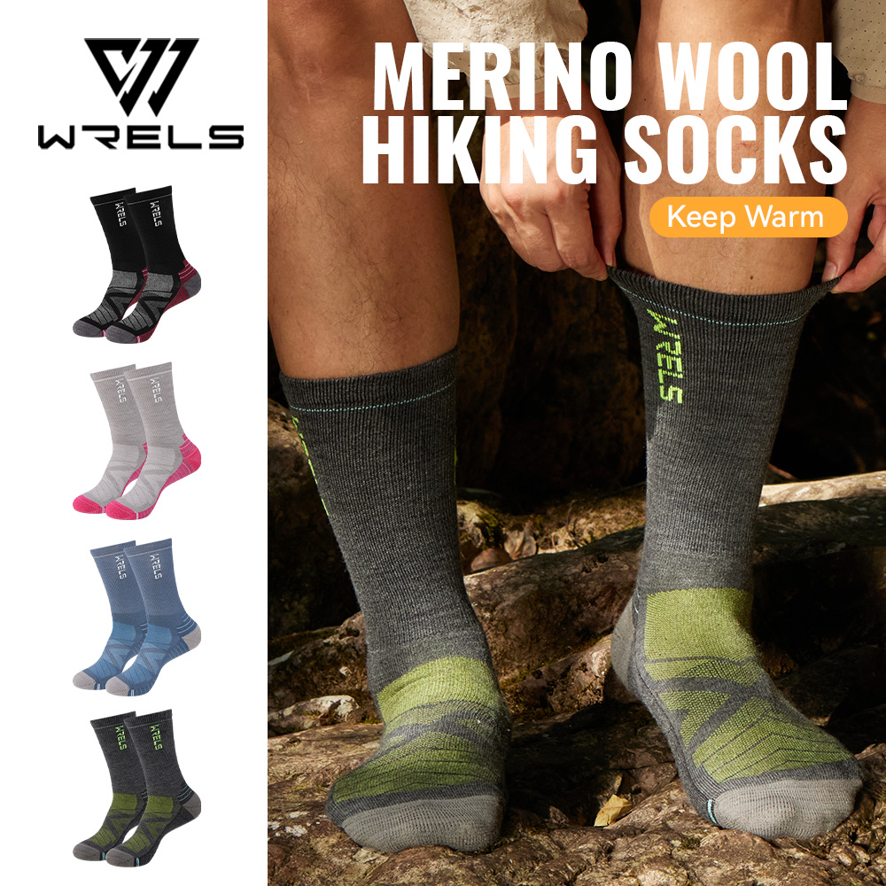 Wrels 1/2/3 meias de lã merino - Thermal Sock Wool avaliação e preço