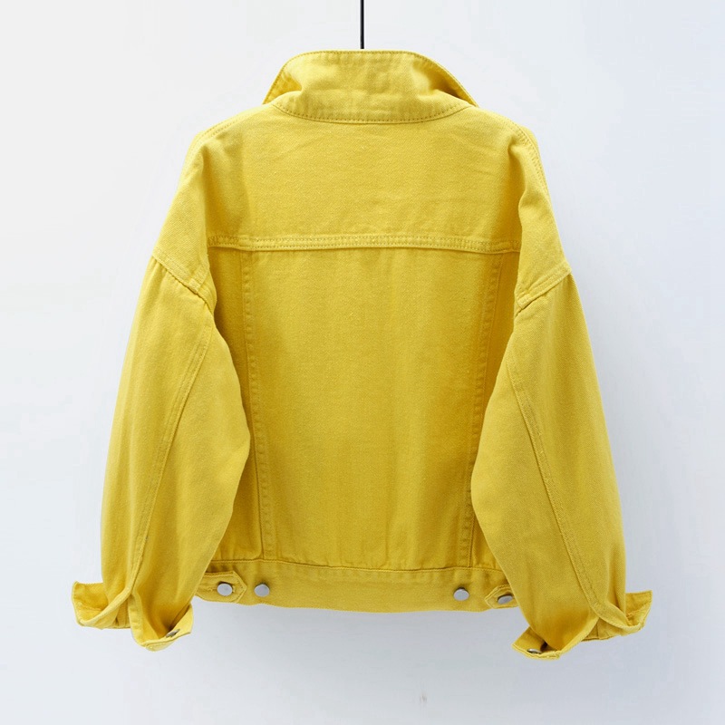 Sólido curto casaco jeans femi - Down Jacket Packable avaliação e preço