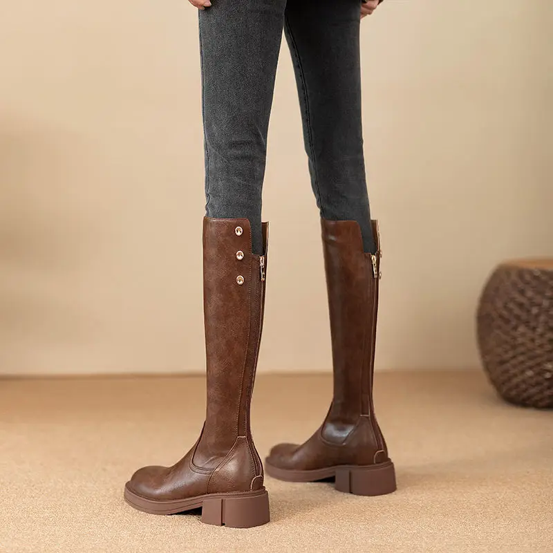 Outono inverno salto médio sen - Waterproof Winter Boot avaliação e preço